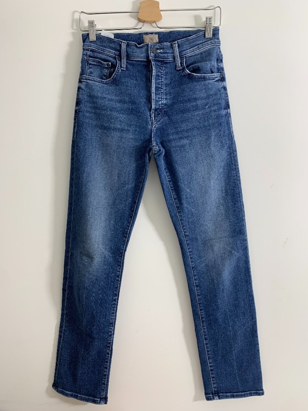 Mother Hiker Hover Midi Rise Straight Leg Jeans Women's Size 26